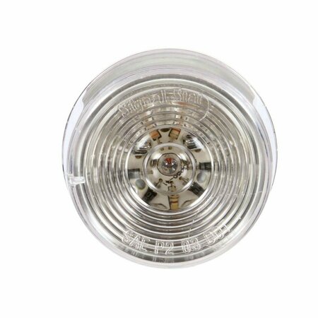 TRUCK-LITE Signal-Stat, Led, Clear/Yellow Round, 10 Diode, Marker Clearance Light, P2, Pl-10, 12V 3051A